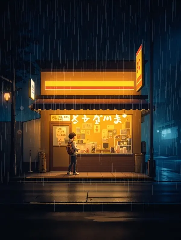 免费AI短剧《深夜便利店》封面